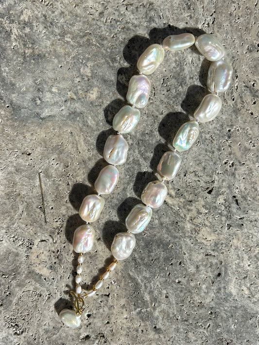 The Aurora - Baroque Pearl Necklace